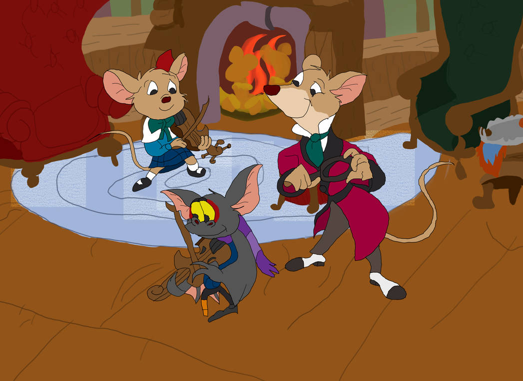 Basil Watches Olivia and Fidget Play Violins by DisneyFanGirl1997 on ...