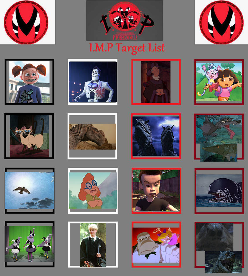 Imp Target File I.M.P. Target List 2 by Disneyfangirl774 on DeviantArt