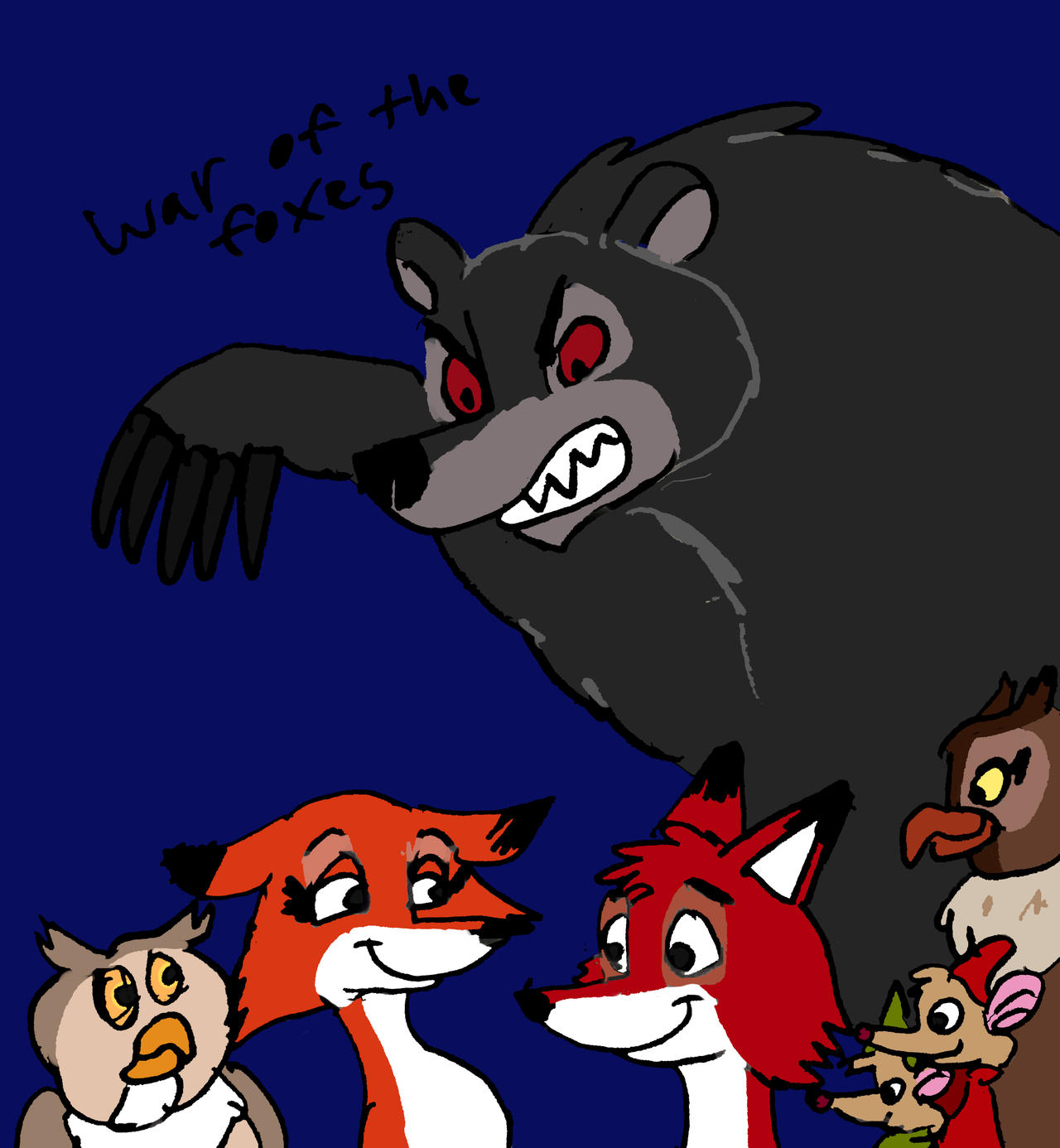 War of the Foxes Poster by DisneyFanGirl1997 on DeviantArt