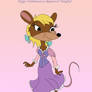 Poppy Fieldmouse as Rapunzel