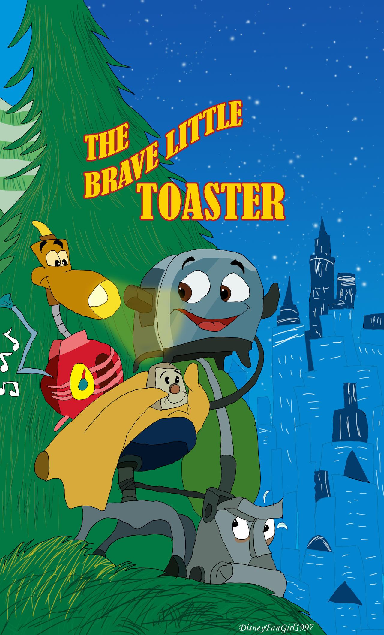 The Brave Little Toaster by DisneyFanGirl1997 on DeviantArt