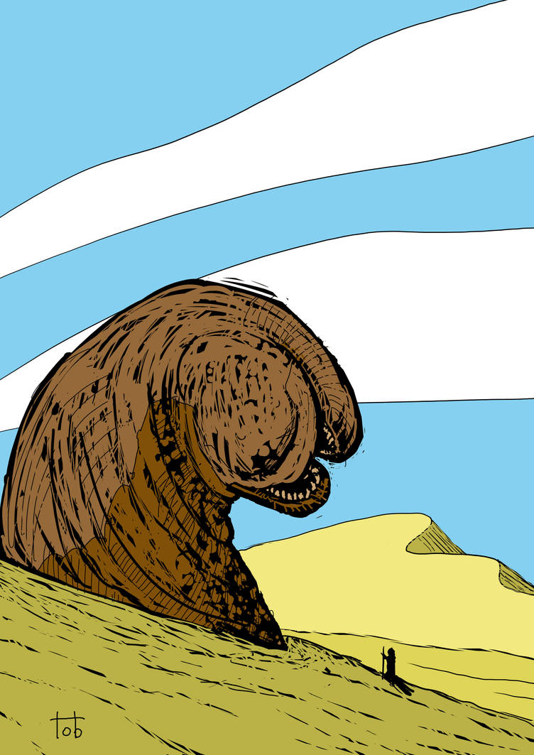 dune.sandworm by LicopeoArt on DeviantArt
