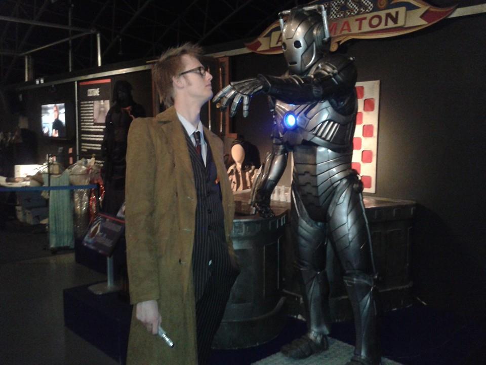 the Doctor and the Cyberman