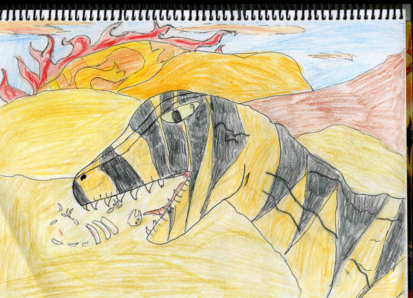 sand raptor by lil-Wolf-19 on DeviantArt