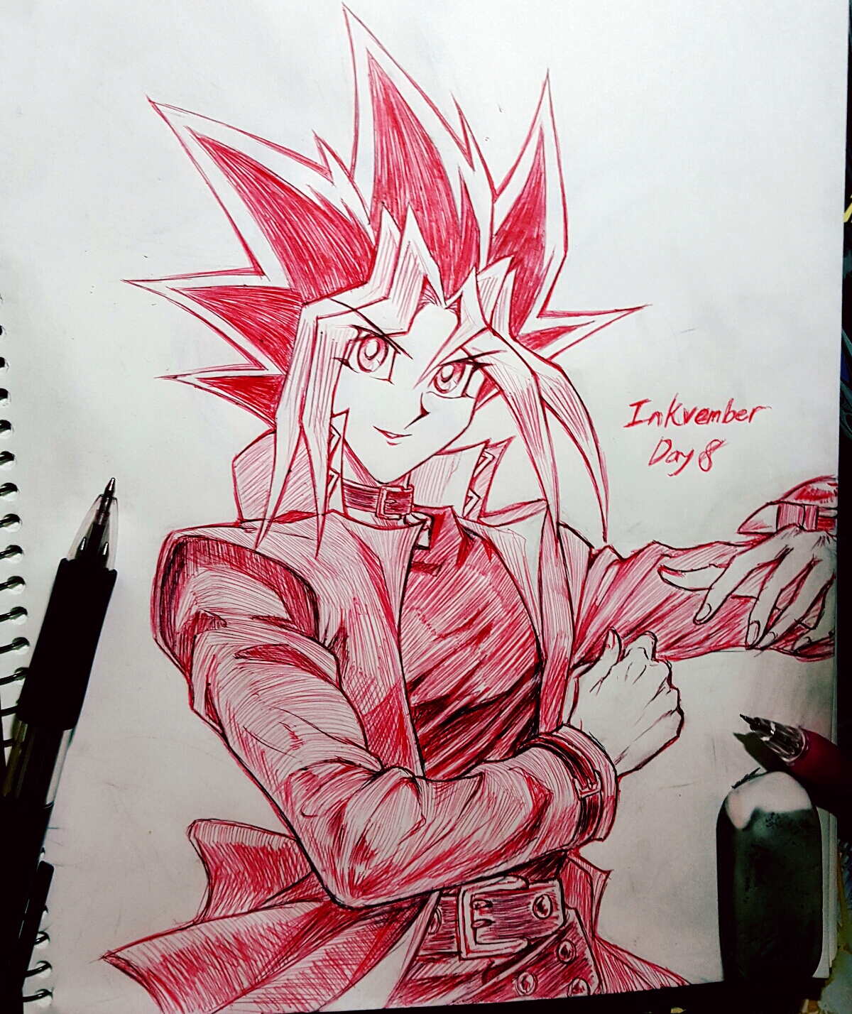 Inkvember 8 : Yugi Muto