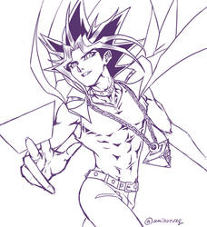 [Lineart] Atem :DD