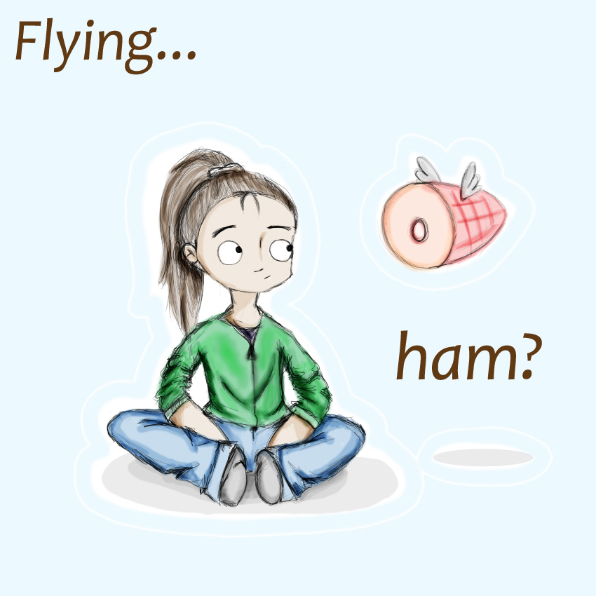 flying..HAM? by pavaPavistic on DeviantArt
