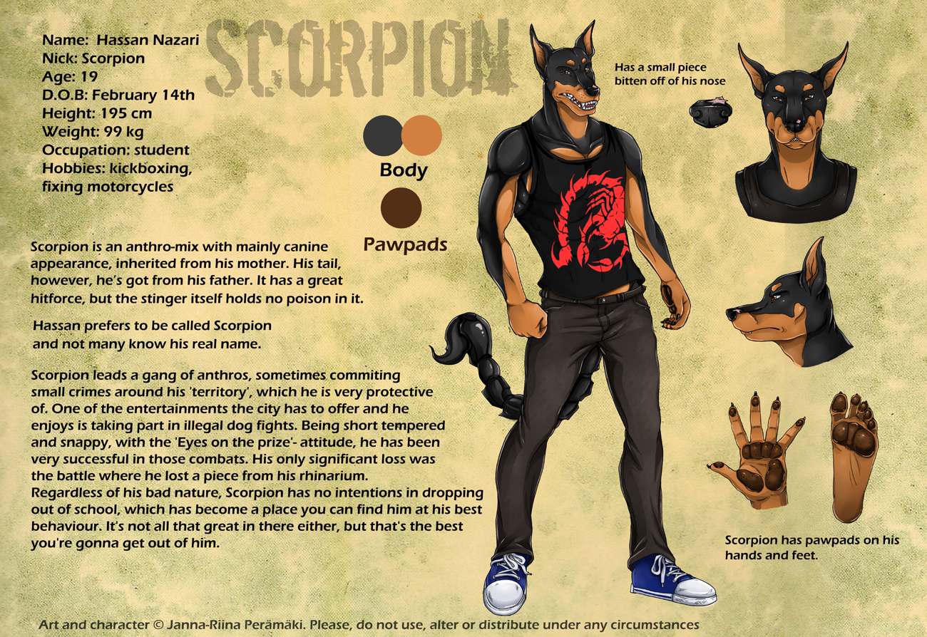 Scorpion -ref.sheet-