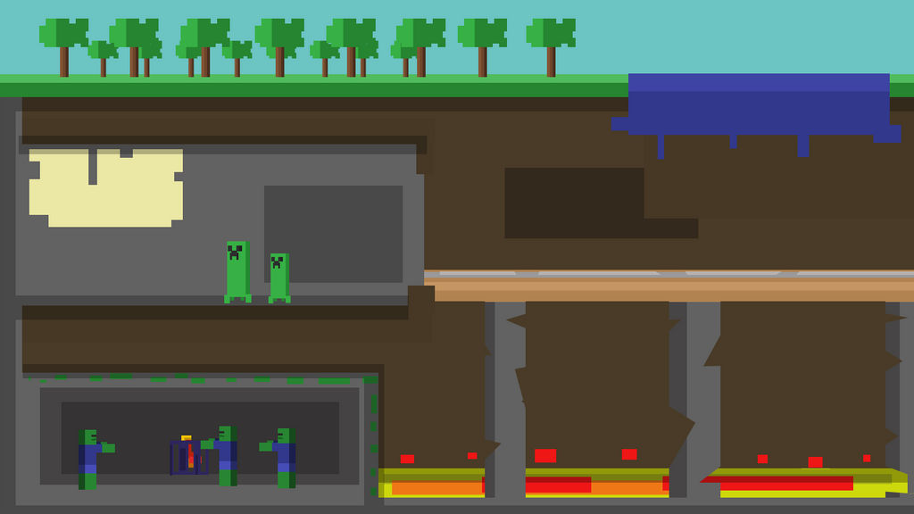 Minecraft 2D by Popccorn on DeviantArt