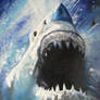 JAWS-OIL PAINTING