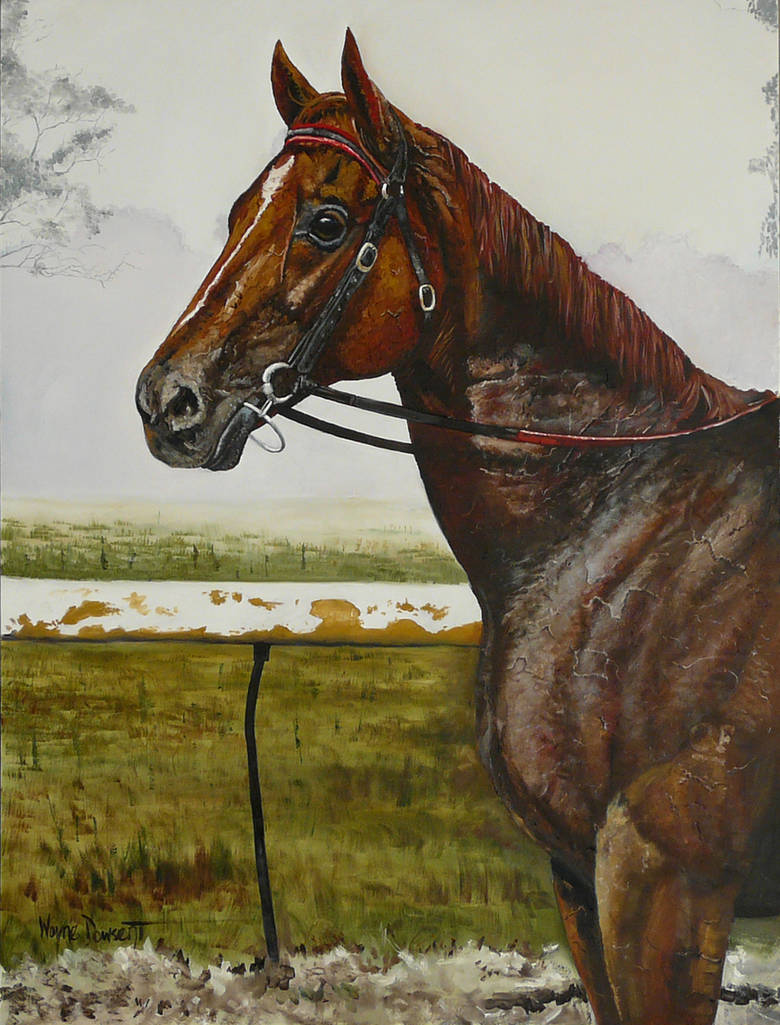Portrait of Motspur by waynedowsent Portrait of Motspur by waynedowsent