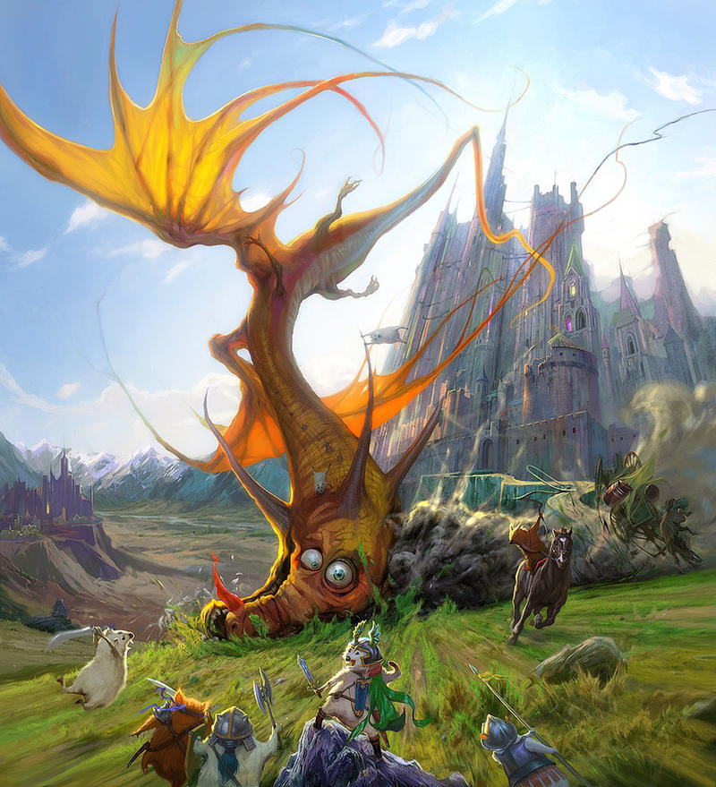 Dragon Crash by Hamsterfly