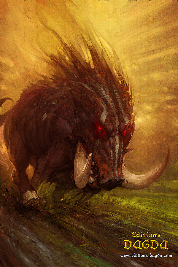 Boar by Hamsterfly