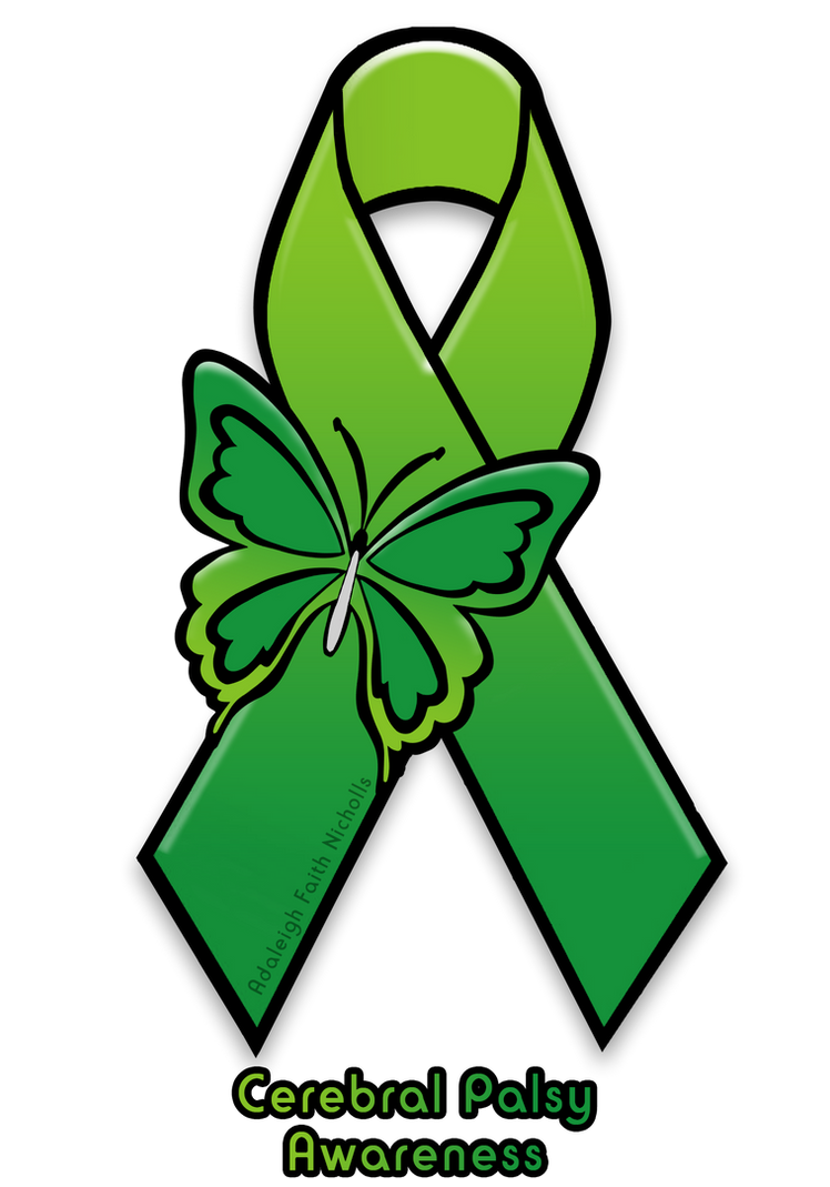 Cerebral Palsy Awareness Ribbon by AdaleighFaith on DeviantArt