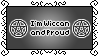 I'm Wiccan and Proud Stamp