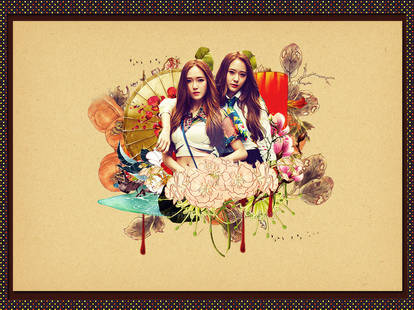 [Wallpaper] Jung Sister - By YunaPhan