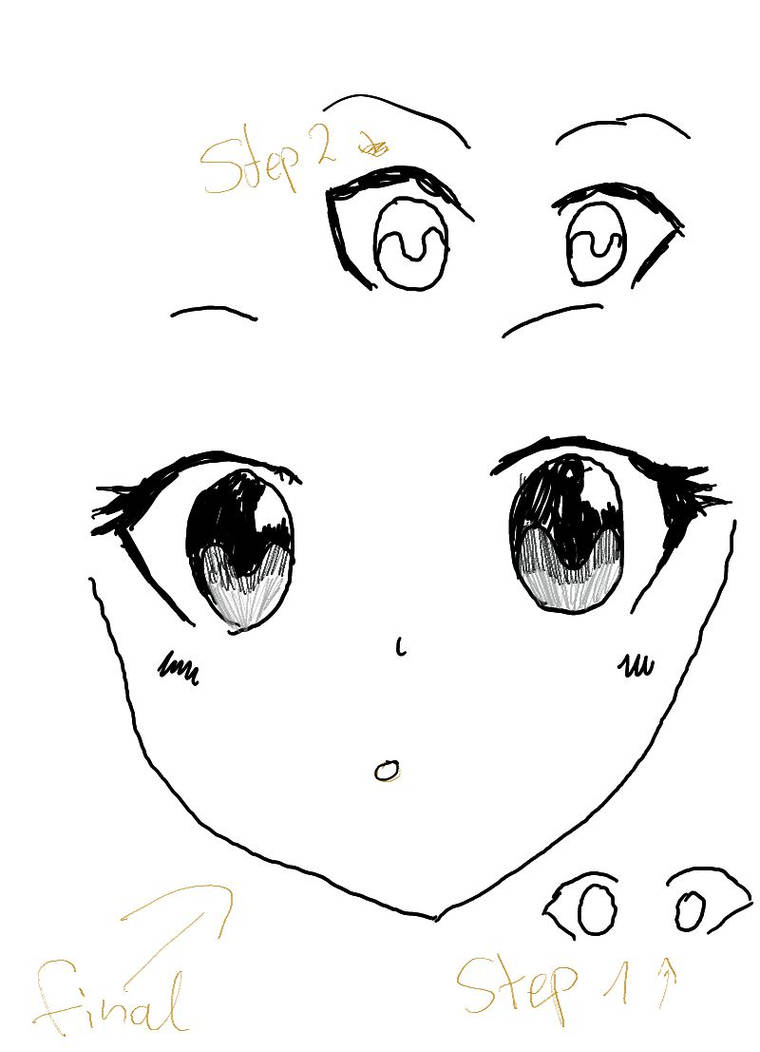 How i draw Anime eyes by jelaa7 on DeviantArt