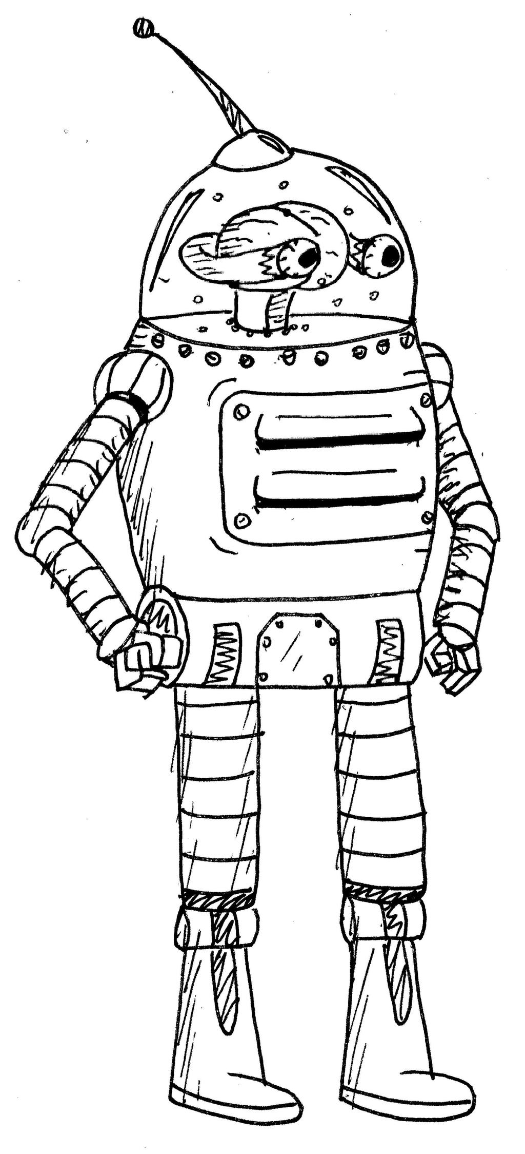 Draw R Brain Bot Brainbot by 2Octaves on DeviantArt