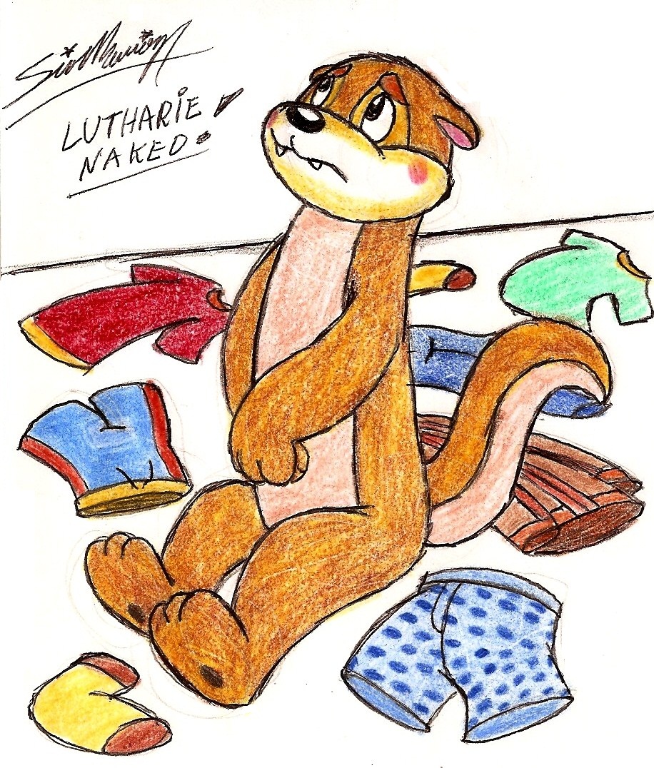 Luther Lutharie naked (clothless)