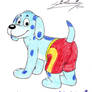 Blue the Dog wears shorts! (male version) (If...?)