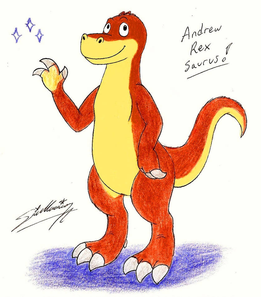 Andrew Rex Dinosaur! by SAGADreams