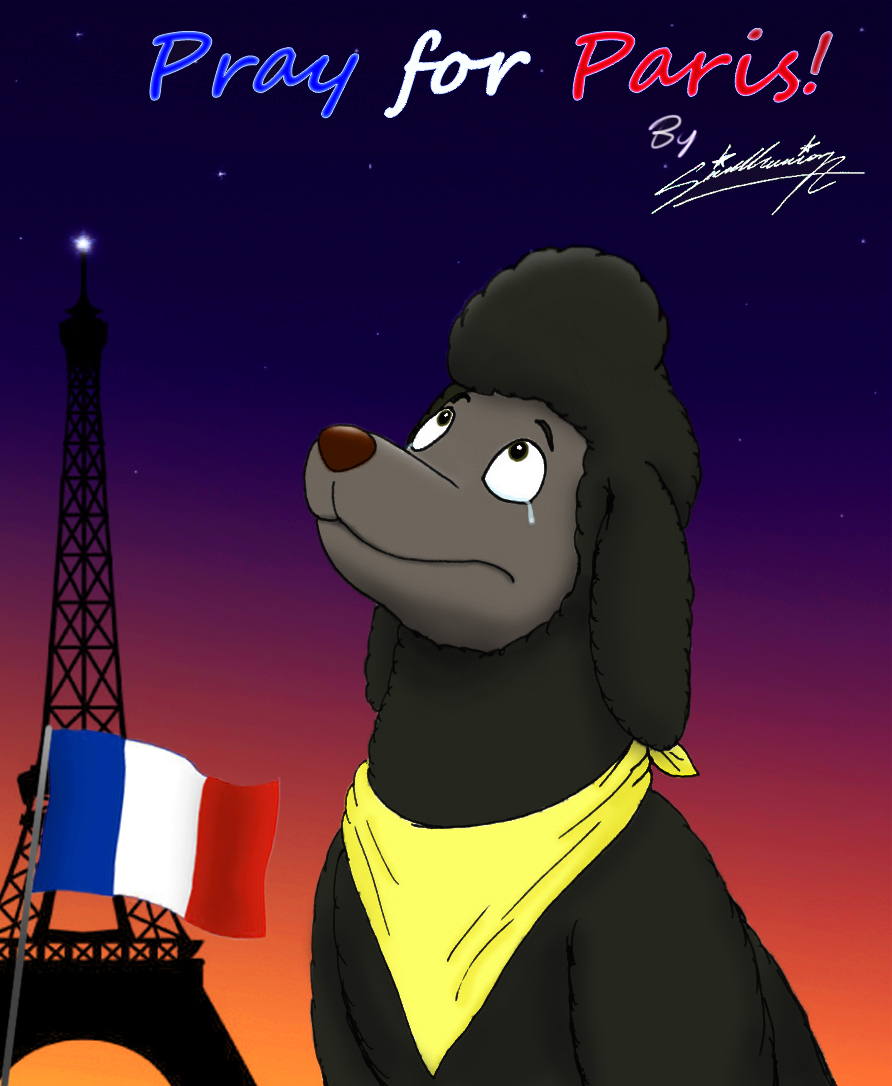 French Poodle - Pray to Paris! by SAGADreams on DeviantArt