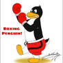 Boxing penguin