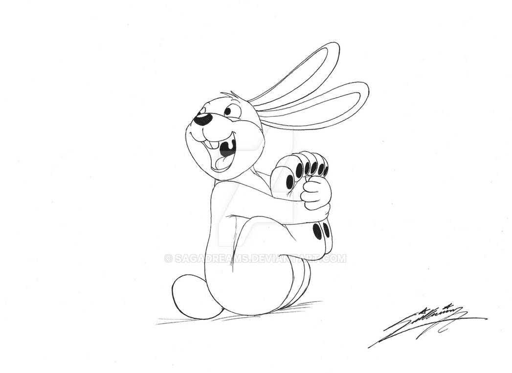 Lucky Rabbit Drawing Happiness Lucky Bunny! by SAGADreams on DeviantArt