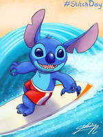 Stitch surfing!