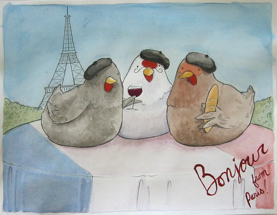 3 french hens