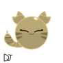 DA me shapeshifted as a Tabby Slime