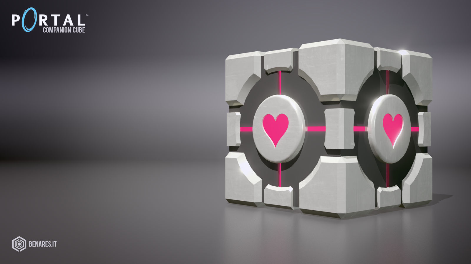 Portal Companion Cube Wallpaper Weighted Companion Cube (Portal 1) By