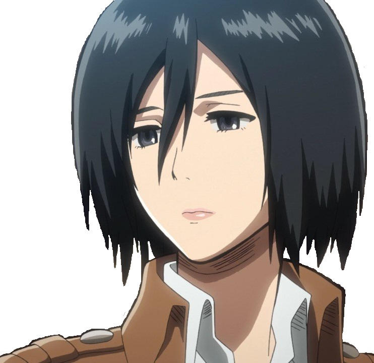 Mikasa ackerman with short hair by zilla87 on DeviantArt Mikasa ackerman with short hair by zilla87 on DeviantArt