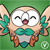 Rowlet by InukoPuppy