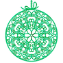 Bola-navidad-zentangle-verde-02