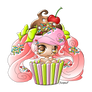 Cupcake Girl By Yampuff.3