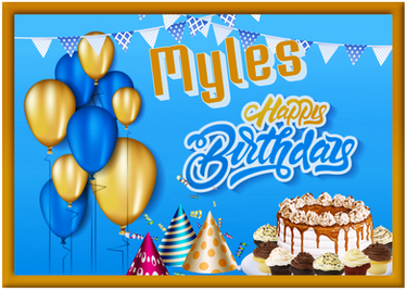 Felicidades Myles