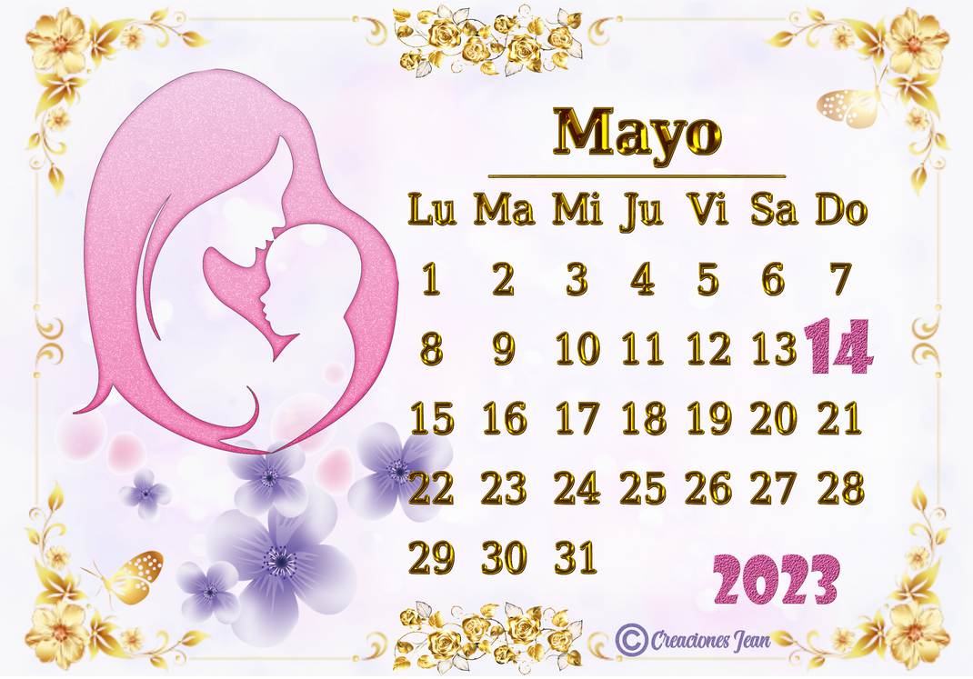Calendario De 2023 Mayo Calendario-mayo-2023-02.1 by Creaciones-Jean on DeviantArt