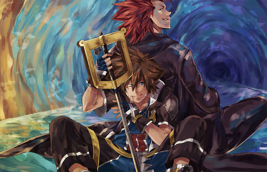 Sora and Axel - Betwixt and Between