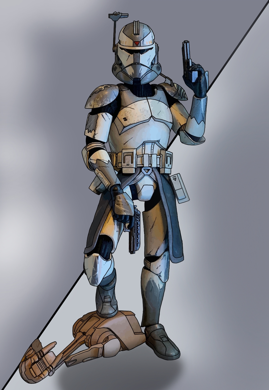 Commander Wolffe by Skorpio88 on DeviantArt