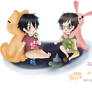 baby-Rin and Yukio