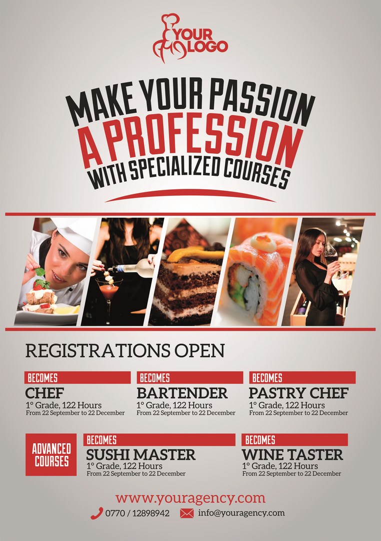 Professional Courses Flyer/Poster