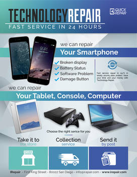 Technology Repair Flyer/Poster