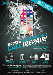 Smartphone Repair 9 Flyer/Poster Template