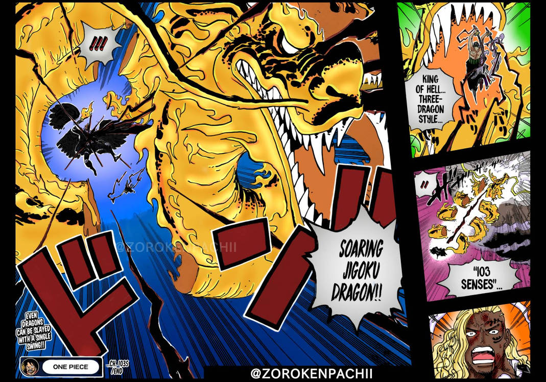 King  One piece 1035 by Dragon--anime on DeviantArt