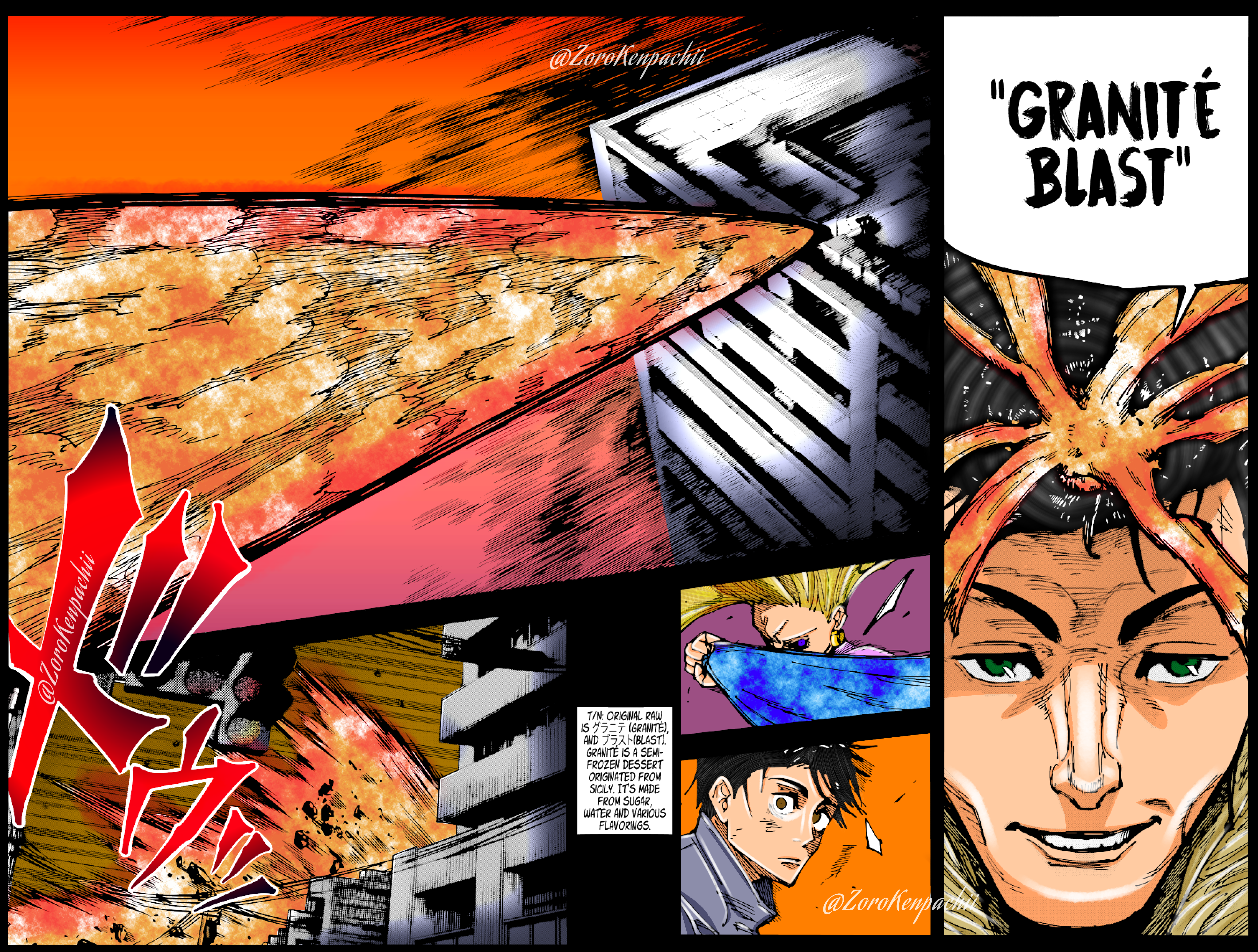 Saitama Vs Garou God One Punch Manga 167 Colored by zorokenpachii on DeviantArt