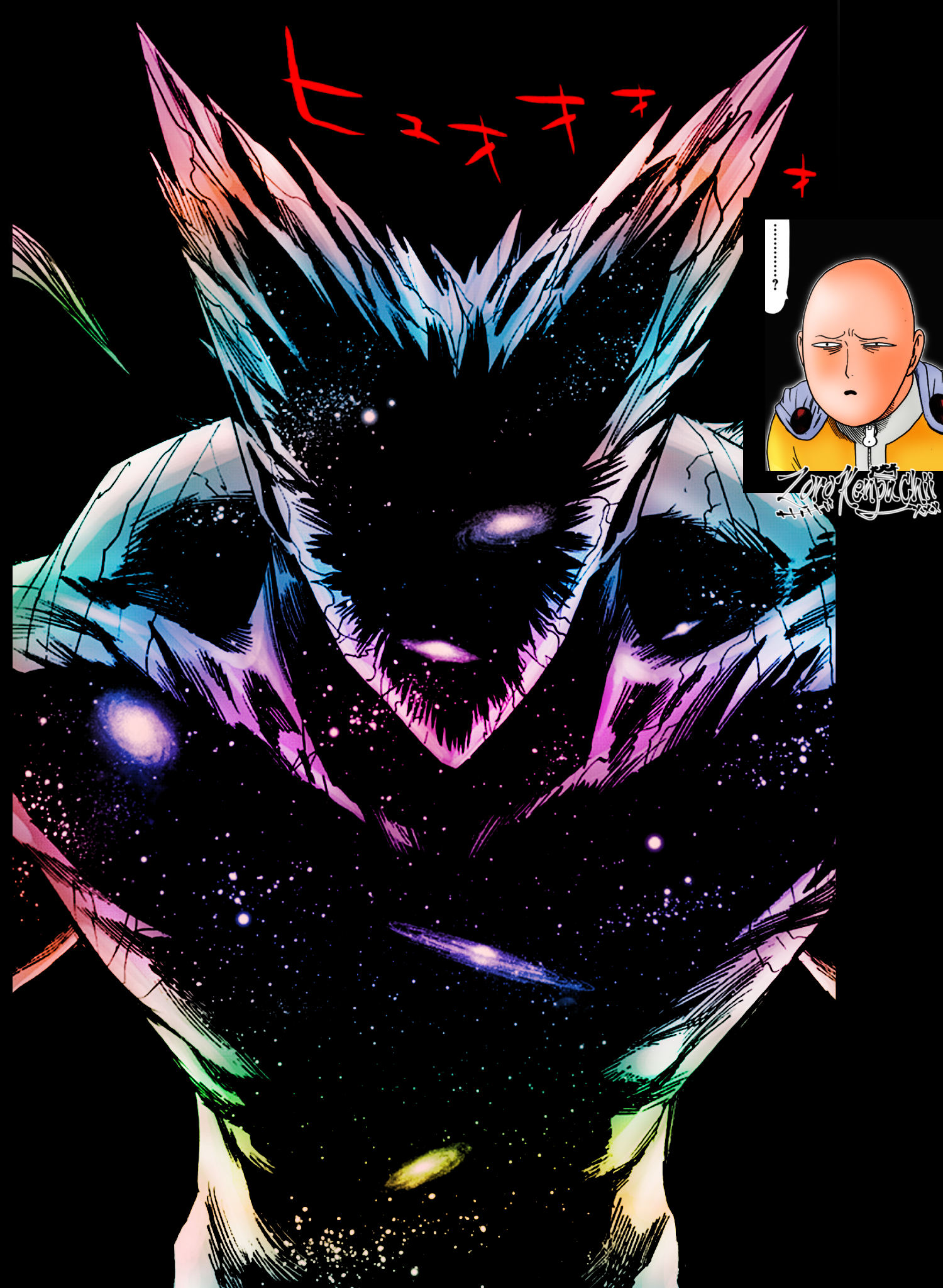 One Punch Man Saitama Colors Manga Anime Fighting by Amanomoon on