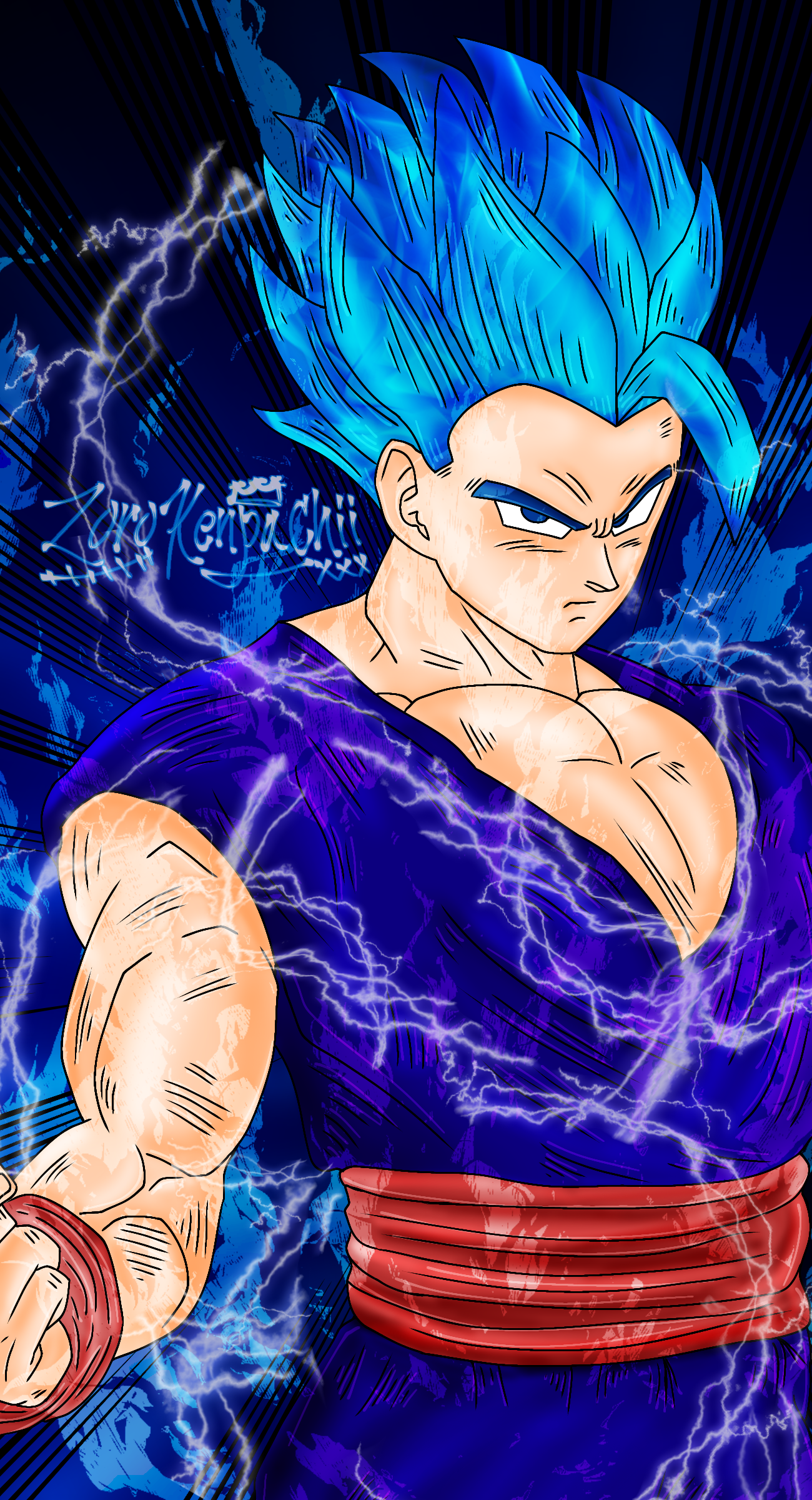 dragon ball z gohan super saiyan god