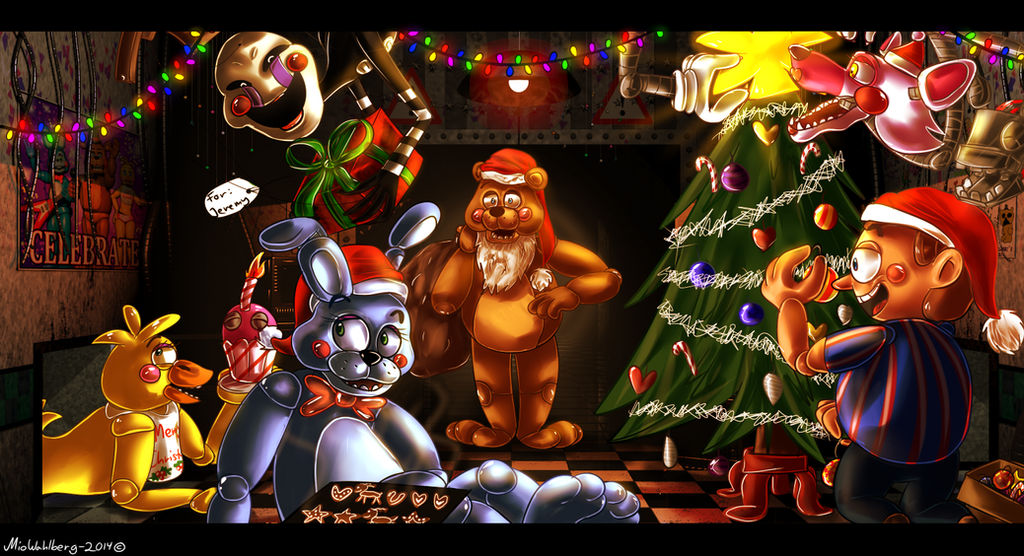 Have a Merry FNAF2 Christmas!