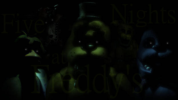 Five Nights At Freddys 2 Official Poster #1 by ProfessorAdagio on
